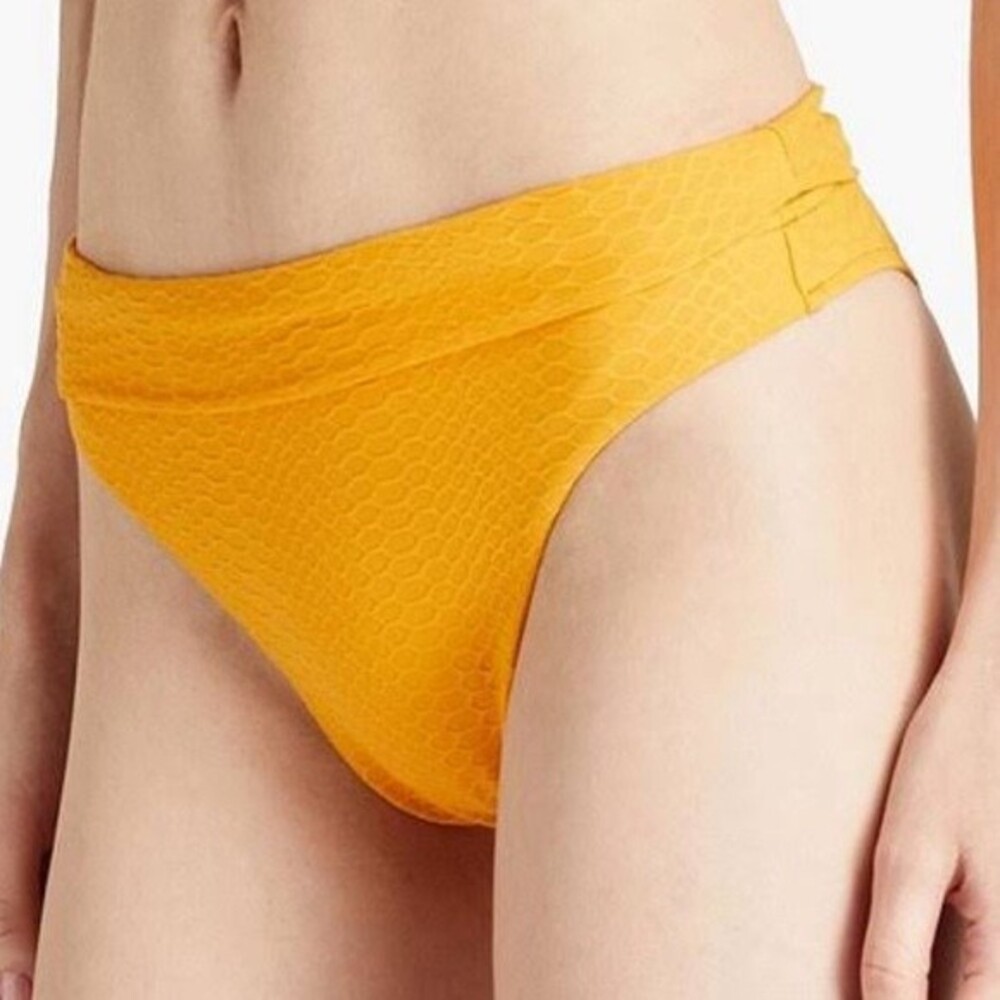 Seafolly high rise bikini bottoms snake print briefs size AUS 14 US 10 NEW